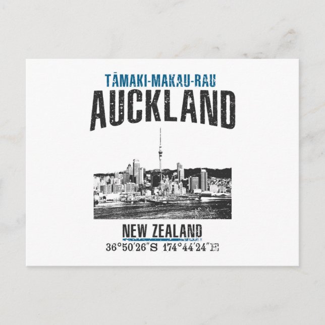 Carte Postale Auckland (Devant)