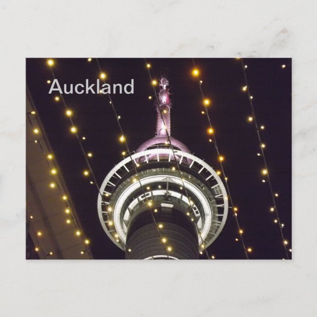 Carte Postale Auckland Sky Tower, NZ (Devant)
