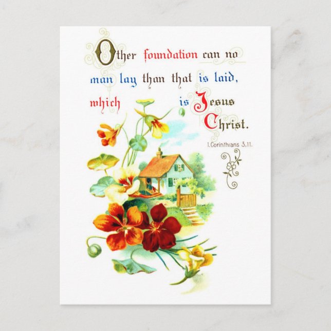 Carte Postale Aucune autre fondation (Devant)