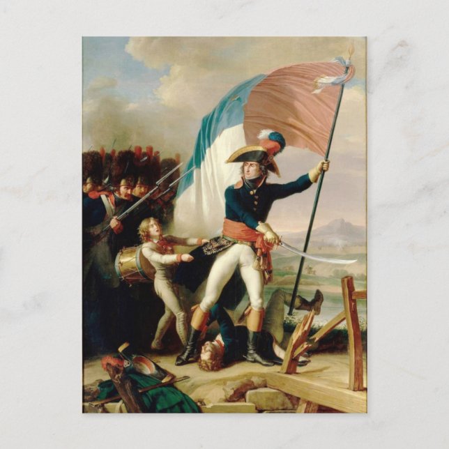 Carte Postale Augereau à Arcole (Devant)