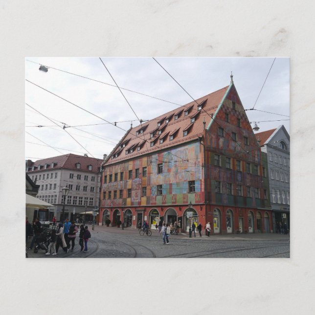 Carte Postale Augsbourg, Allemagne (Devant)