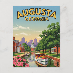 Carte Postale Augusta Georgia Travel