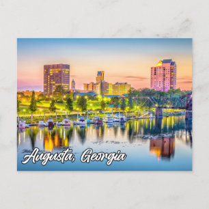 Carte Postale Augusta, Géorgie, États-Unis
