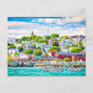 Carte Postale Augusta, Maine, USA