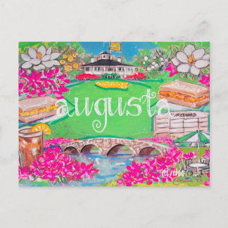 Carte Postale Augusta National Icons