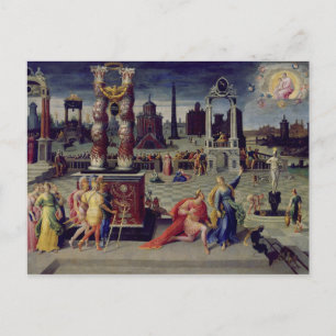 Carte Postale Augustus et la Sibyl Tiburtine