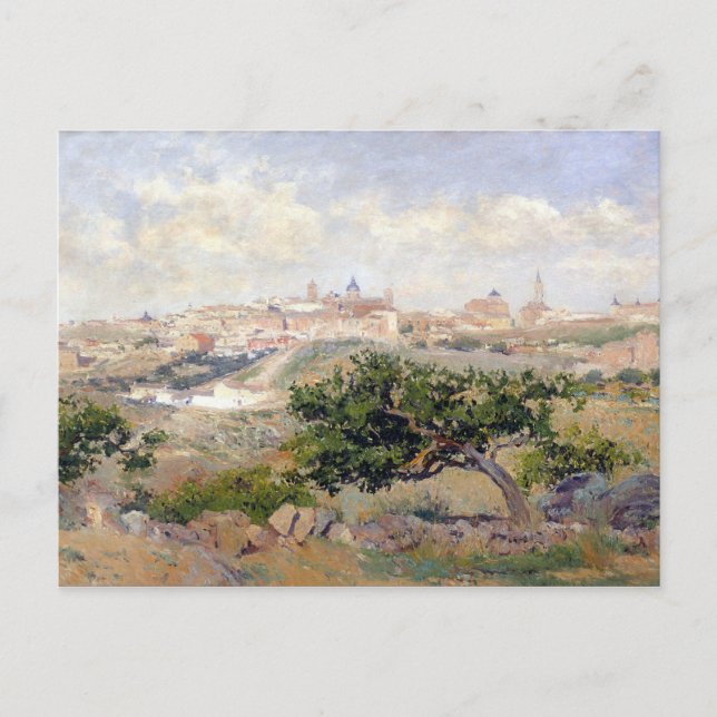 Carte Postale Aureliano de Beruete Vue de Tolède (Devant)