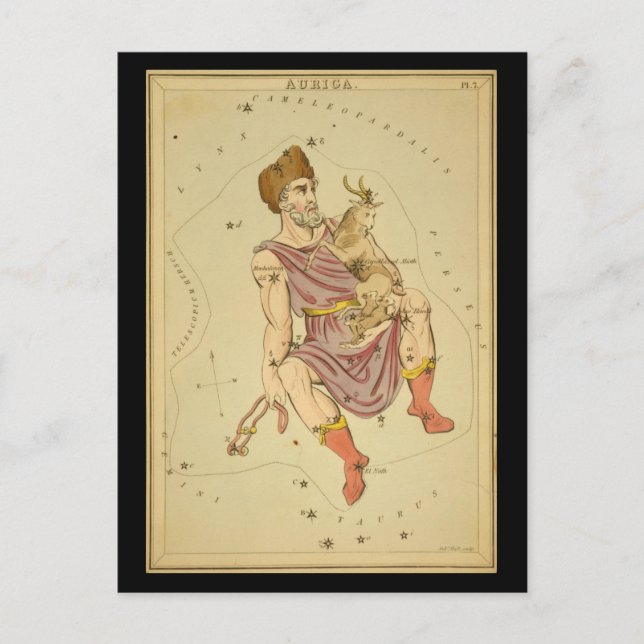 Carte Postale Auriga (Devant)