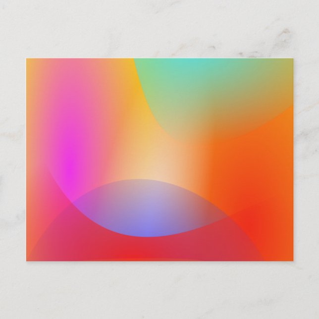 Carte Postale Aurora au coucher du soleil (Devant)