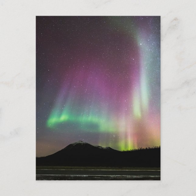 Carte Postale Aurora Borealis | Alaska Brooks Range, Alaska (Devant)