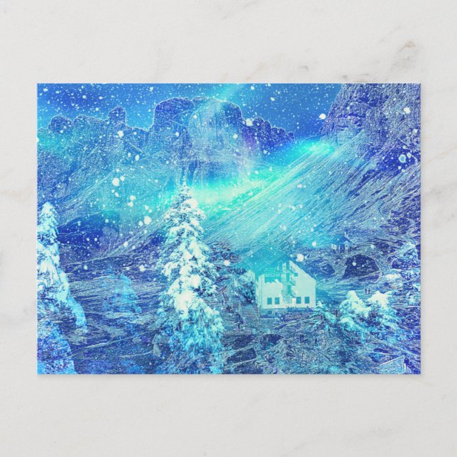 Carte postale Aurora Dans Les Vallées (Devant)