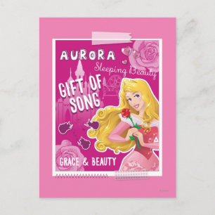 Carte Postale Aurora - Don de la chanson
