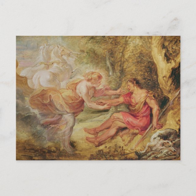 Carte Postale Aurora enlevant Cephalus, 1636 (Devant)