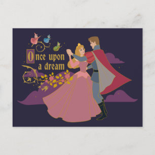 Carte Postale Aurora et Phillip une fois sur une valse de rêve