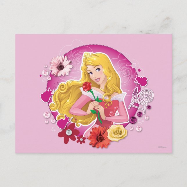 Carte Postale Aurora - Princesse gracieuse (Devant)
