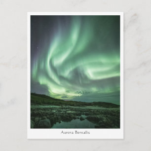 Carte Postale Aurores boréales Norvège