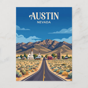 Carte Postale Austin États-Unis
