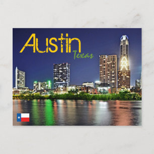 Carte Postale Austin, Texas, États-Unis