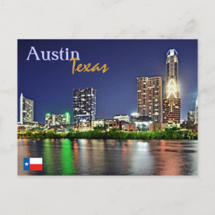 Carte Postale Austin, Texas, États-Unis