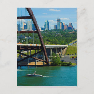 Carte Postale Austin, Texas from 360 Bridge