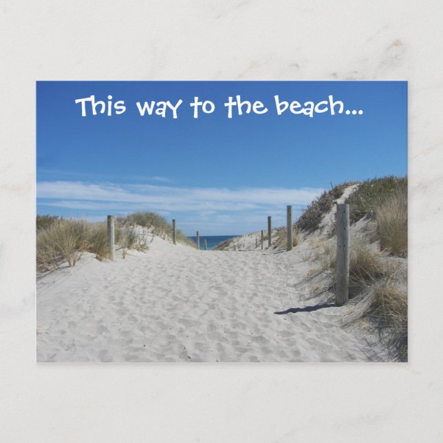 Carte postale Australia Beach (Devant)