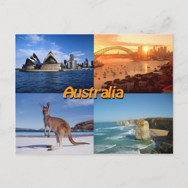 Carte postale Australie (Devant)