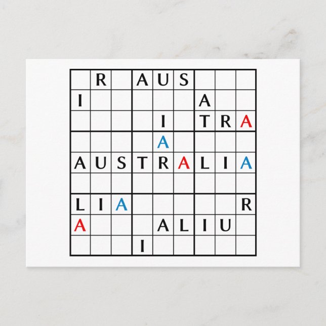CARTE POSTALE AUSTRALIE (Devant)