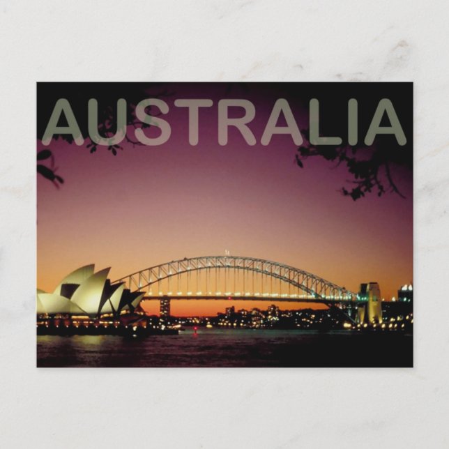 Carte Postale Australie (Devant)