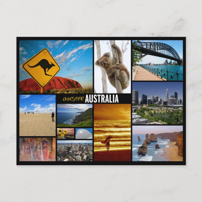 Carte Postale australie (Devant)