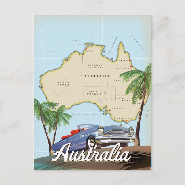 Carte Postale Australie (Devant)