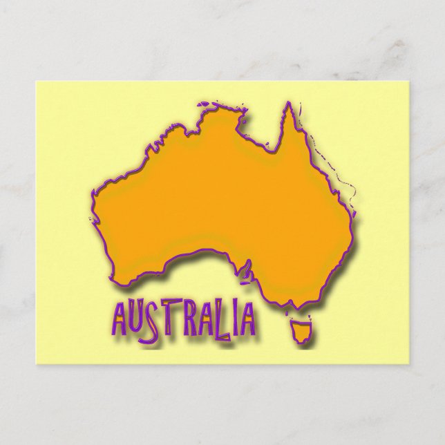 CARTE POSTALE AUSTRALIE (Devant)