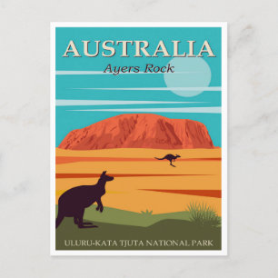 Carte Postale Australie Ayers Rock, Uluru-Kata Tjuta National