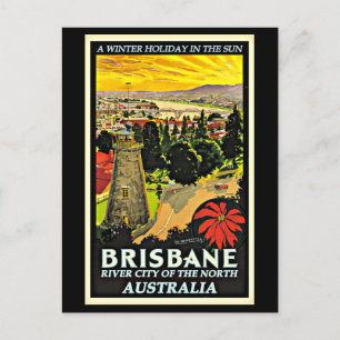 Carte Postale Australie-Brisbane, une fête d'hiver au soleil