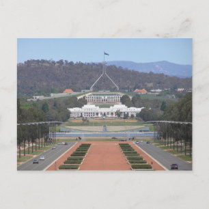 Carte Postale Australie - Canberra - Ancien et nouveau parlement