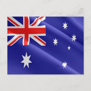 Carte Postale Australie - Drapeau australien