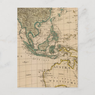 Carte Postale Australie et Asie