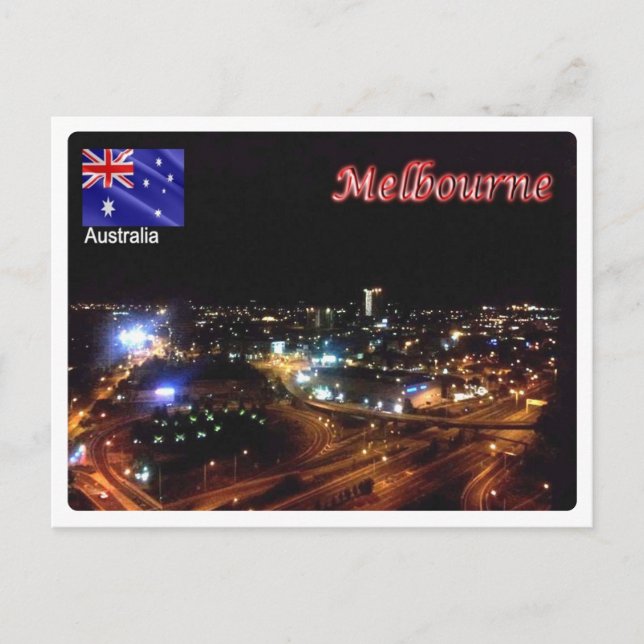 Carte Postale Australie - Melbourne - (Devant)