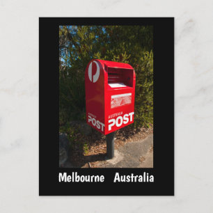 Carte postale Australie Post Box Melbourne