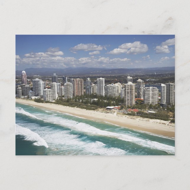 Carte Postale Australie, Queensland, Gold Coast, Main Beach - (Devant)