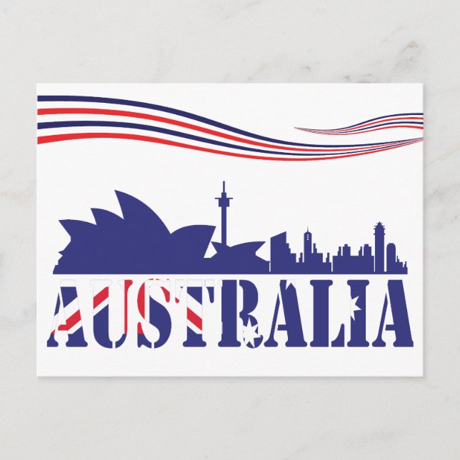 Carte Postale Australie Skyscape (Devant)
