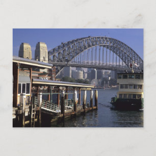 Carte Postale Australie, Sydney, Ferry à passagers, un de la plu