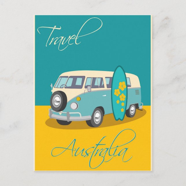 Carte Postale Australie:Voyage (Devant)