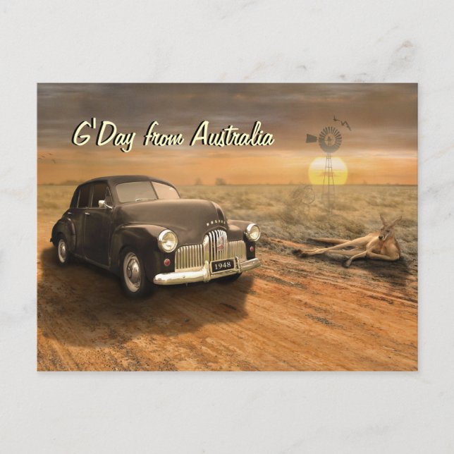 Carte postale australien (Devant)