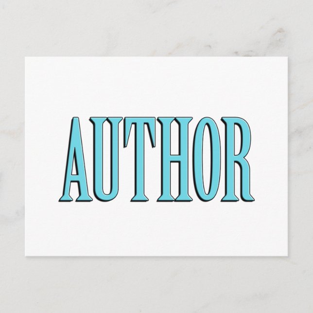 Carte Postale Auteur (Devant)
