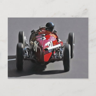 Carte postale automatique vintage