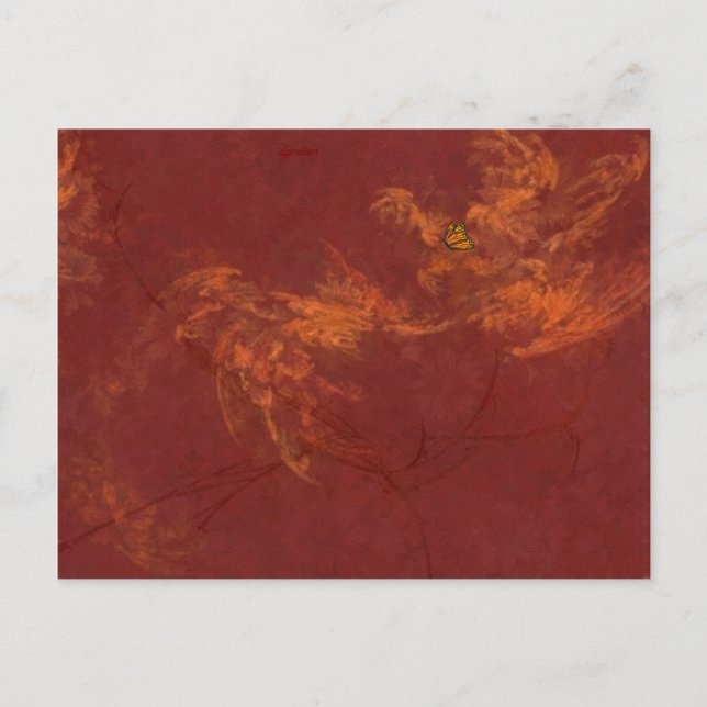 Carte Postale Automne (Devant)