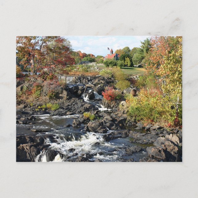 Carte Postale Automne à Cargill Falls (Devant)