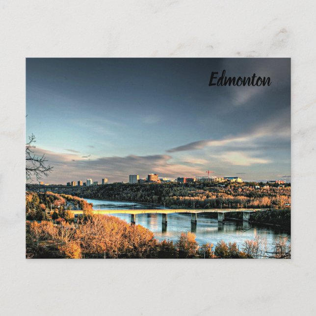 Carte Postale Automne à Edmonton, pittoresque (Devant)
