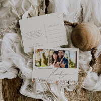 Automne Boho | Merci photo horizontal beige