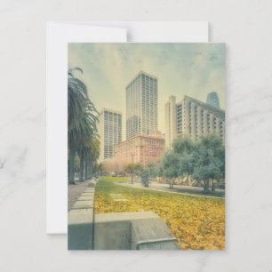 Carte Postale Automne dans la ville